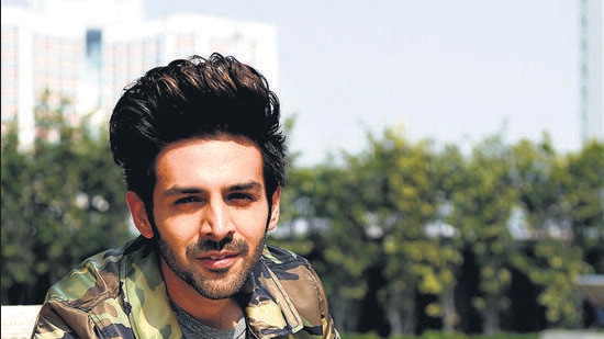 New Delhi, India on 28 February, 2019: Indian Actor Kartik Aaryan during the promotions of his upcoming movie Luka Chuppi for Hindustan Times in New Delhi, India on 28 February, 2019. (Photo by Sarang Gupta/Hindustan Times)