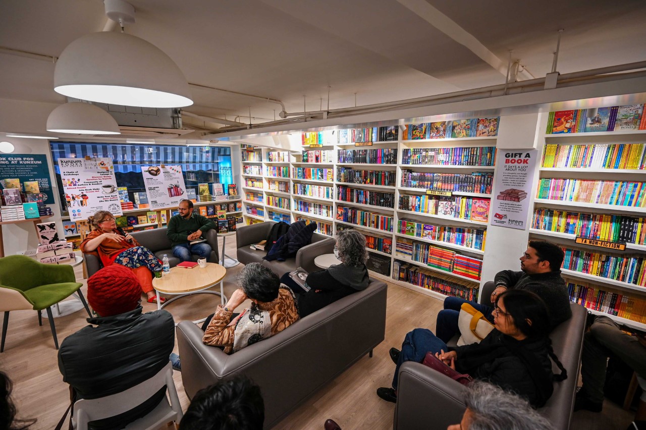 Kunzum Books has organised over 400 events at its outlets in the past 6 months (HT Photo/Sanchit Khanna) Kunzum Books has organised over 400 events at its outlets in the past 6 months (HT Photo/Sanchit Khanna)