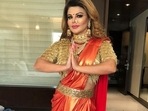 Rakhi Sawant has been detained by police in Mumbai. Rakhi Sawant has been detained by police in Mumbai.