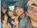 Ayushmann Khurrana is on vacation with Tahira Kashyap, and kids Varushka and Virajveer. Ayushmann Khurrana is on vacation with Tahira Kashyap, and kids Varushka and Virajveer.