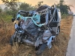 The accident took place at 4.45 am at Repoli village in Raigad, located more than 130 km from Mumbai. (ANI) The accident took place at 4.45 am at Repoli village in Raigad, located more than 130 km from Mumbai. (ANI)