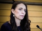 Holding back tears, Ms Ardern said she had no more in the tank to continue, adding that she was only human. (AP) Holding back tears, Ms Ardern said she had no more in the tank to continue, adding that she was only human. (AP)