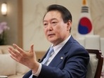 South Korea: South Korean President Yoon Suk-yeol is seen. 