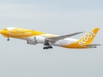 The Scoot Airline flight was scheduled to depart at 7.55pm but it took off at 3pm. (File pic)