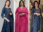 Kurta pant sets are elegant garment for women.        