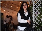 Mouni Roy’s monochrome shirt and denim look is the perfect midweek fashion inspo(HT Photos/Varinder Chawla) Mouni Roy’s monochrome shirt and denim look is the perfect midweek fashion inspo(HT Photos/Varinder Chawla)