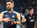 MS Dhoni; Michael Bracewell(getty images/PTI) MS Dhoni; Michael Bracewell(getty images/PTI)