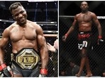 Former UFC heavyweight champion Francis Ngannou (left), and Jon Jones(UFC) Former UFC heavyweight champion Francis Ngannou (left), and Jon Jones(UFC)