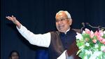 The Bihar CM said he was busy with some other work and did not know about KCR’s rally. (Nitish Kumar | Twitter) The Bihar CM said he was busy with some other work and did not know about KCR’s rally. (Nitish Kumar | Twitter)