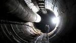 The NTPC tunnel at Helang near Joshimath in Uttarakhand. (ANI Photo) The NTPC tunnel at Helang near Joshimath in Uttarakhand. (ANI Photo)