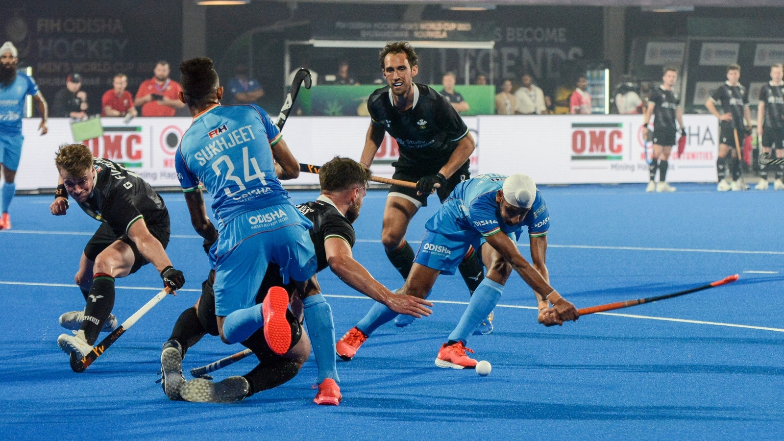 India vs Wales Hockey World Cup 2023 Highlights IND win 4-2, to play NZ in crossover Hindustan Times