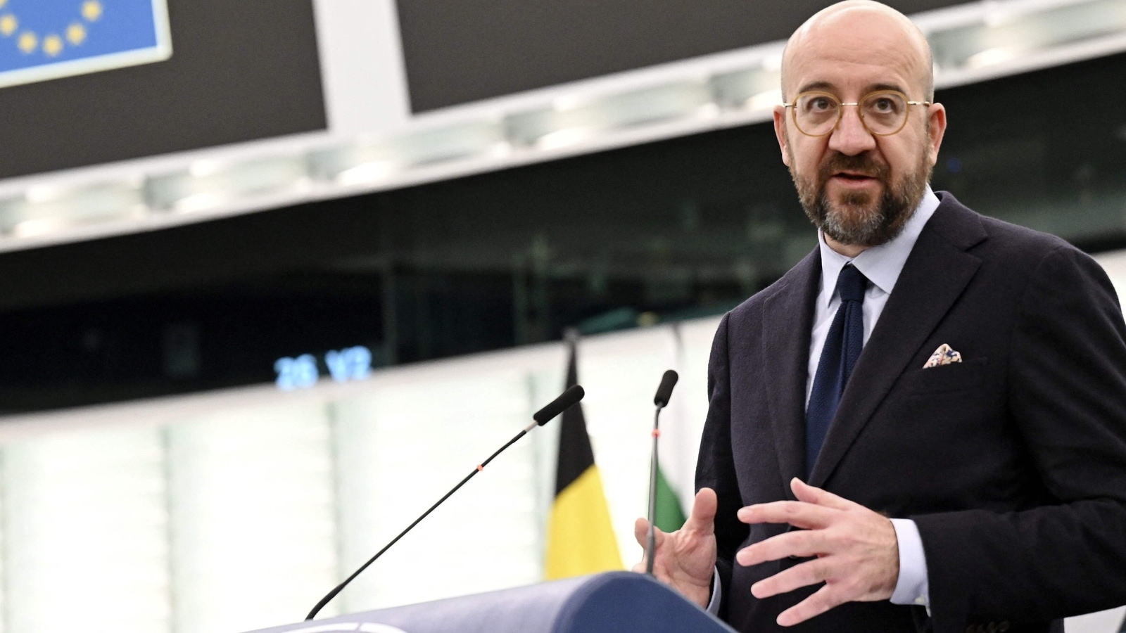 EU chief Charles Michel says on his way to Kyiv, may meet Ukraine's Zelensky