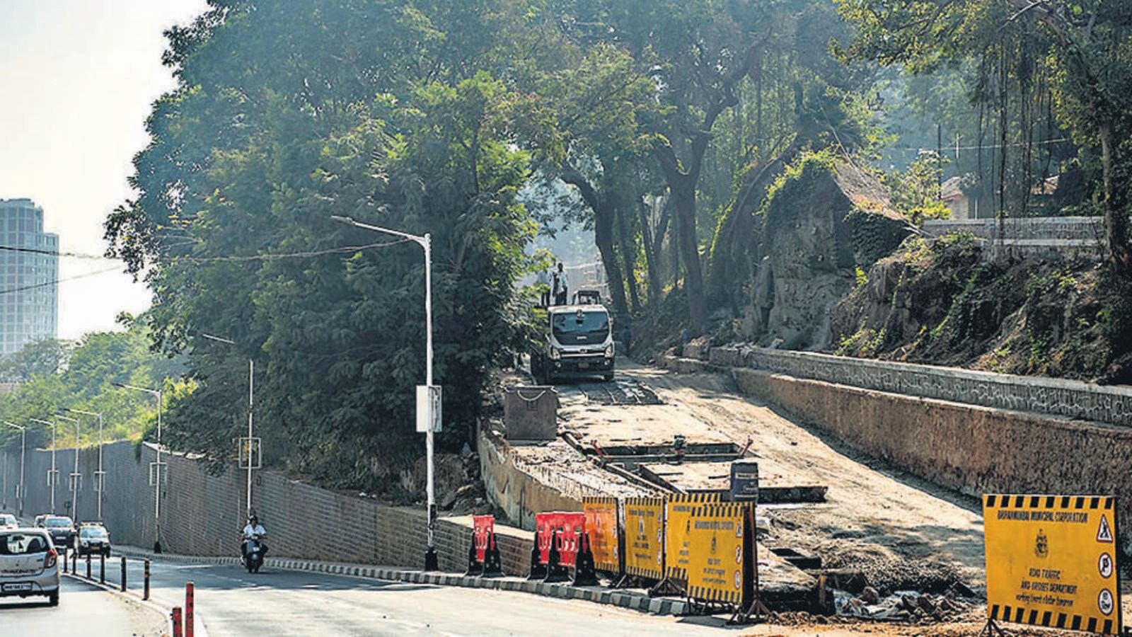बीजी खेर रोड जल्द खुलेगा;  यातायात के प्रवाह को आसान करेगा