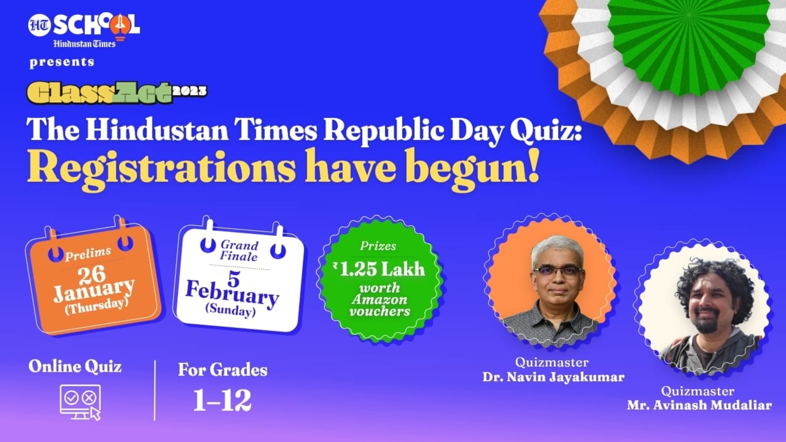 Celebrating this R-Day with ClassAct 2023- The Hindustan Times Republic Day Quiz