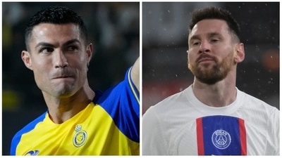 Ballon d'Or arch-rivals Cristiano Ronaldo and Lionel Messi are set to reignite their decade-old rivalry in an exhibition match (AP) Ballon d'Or arch-rivals Cristiano Ronaldo and Lionel Messi are set to reignite their decade-old rivalry in an exhibition match (AP)