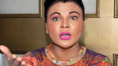 Jalandhar, India July 10: Bollywood celebrity Rakhi Sawant addressing the media at Jalandhar, India on Saturday, July 10, 2017. HT Photo Jalandhar, India July 10: Bollywood celebrity Rakhi Sawant addressing the media at Jalandhar, India on Saturday, July 10, 2017. HT Photo