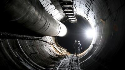 The NTPC tunnel at Helang near Joshimath in Uttarakhand. (ANI Photo) The NTPC tunnel at Helang near Joshimath in Uttarakhand. (ANI Photo)