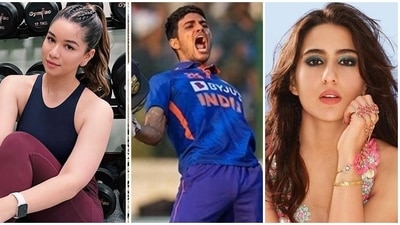 Sara Tendulkar, Shubman Gill and Sara Ali Khan Sara Tendulkar, Shubman Gill and Sara Ali Khan