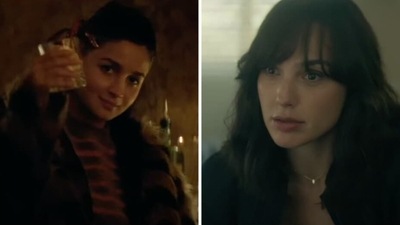 Alia Bhatt and Gal Gadot in still from Heart of Stone.