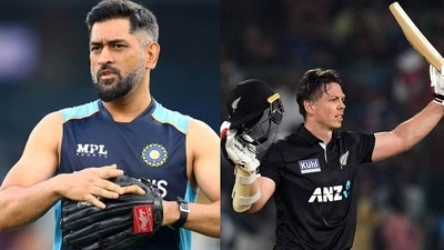 MS Dhoni; Michael Bracewell (getty images/PTI) MS Dhoni; Michael Bracewell (getty images/PTI)
