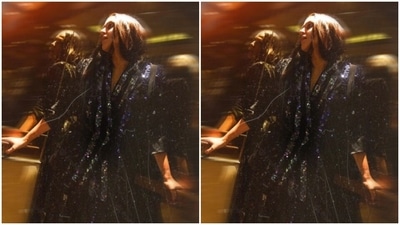 Neha’s fashion diaries are a dream come true. A few days back, the actor rocked a sequined pantsuit in style and gave us all kinds of fashion goals. (Instagram/@nehadhupia) Neha’s fashion diaries are a dream come true. A few days back, the actor rocked a sequined pantsuit in style and gave us all kinds of fashion goals. (Instagram/@nehadhupia)