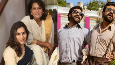 Ram Charan's mother-in-law's Naatu Naatu dance video leaves Upasana proud.