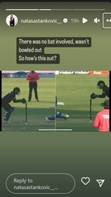 Screengrab of Pandya's wife Natasa Stankovic's post (Instagram) Screengrab of Pandya's wife Natasa Stankovic's post (Instagram)