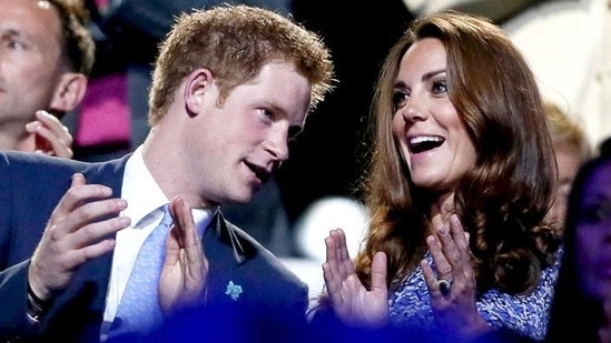 Prince Harry and Kate Middleton during the closing ceremony of the London 2012 Olympic Games. (File Photo/ Reuters)
