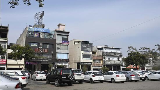 Structural changes at a downtown Ludhiana market have now been deemed permissible by the city MC. (HT File (Representative image))