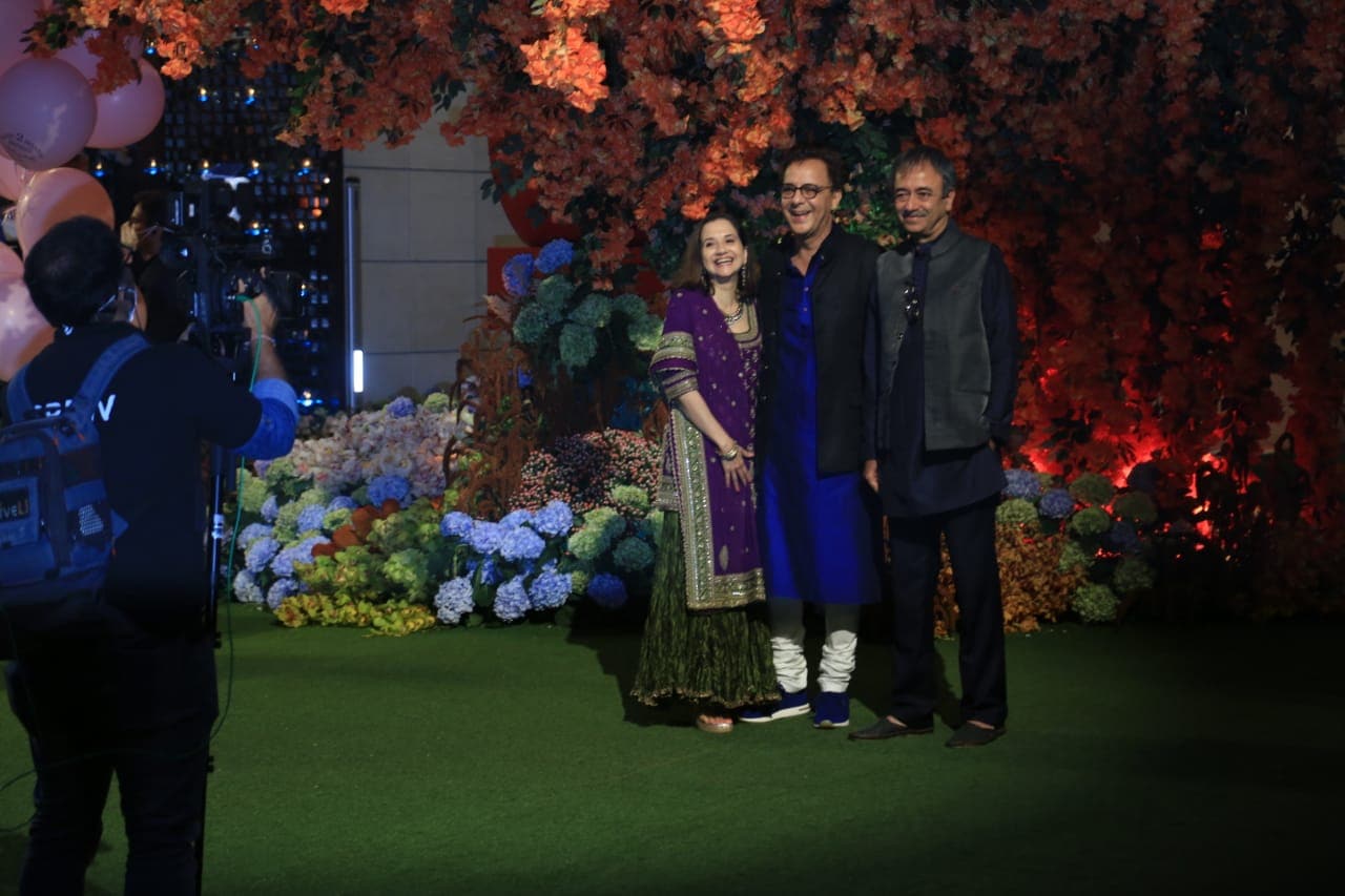 Anupama Chopra, Vidhu Vinod Chopra and Rajkumar Hirani.