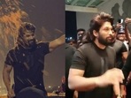 Actor Allu Arjun arrived in Visakhapatnam, Andra Pradesh for the shoot of Pushpa: The Rule where his fans greeted him with flowers and cheers at the airport. Actor Allu Arjun arrived in Visakhapatnam, Andra Pradesh for the shoot of Pushpa: The Rule where his fans greeted him with flowers and cheers at the airport.