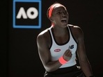 Coco Gauff of the U.S. celebrates after defeating compatriot Bernarda Pera(AP) Coco Gauff of the U.S. celebrates after defeating compatriot Bernarda Pera(AP)