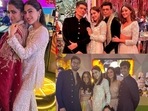 Actor Sara Ali Khan posed with other guests from Deepika Padukone to designer Manish Malhotra at the Anant Ambani and Radhika Merchant engagement. Actor Sara Ali Khan posed with other guests from Deepika Padukone to designer Manish Malhotra at the Anant Ambani and Radhika Merchant engagement.