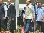 (File) Another recent example of the stand-off in Delhi between L-G VK Saxena and CM Arvind Kejriwal is the battle over a key mayoral election (Hindustan Times) (File) Another recent example of the stand-off in Delhi between L-G VK Saxena and CM Arvind Kejriwal is the battle over a key mayoral election (Hindustan Times)