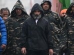 Congress leader Rahul Gandhi during Bharat Jodo Yatra in Kathua on Friday. 