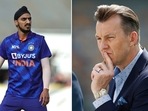 Arshdeep Singh; Brett Lee(Getty Images) Arshdeep Singh; Brett Lee(Getty Images)