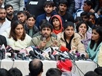 The protest of India's top wrestlers against sexual assault continued for the second day on Friday at Delhi's Jantar Mantar. The protest of India's top wrestlers against sexual assault continued for the second day on Friday at Delhi's Jantar Mantar.