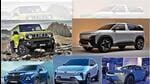 The Maruti Jimny, Tata Sierra concept, Maruti Suzuki Fronx, Harrier EV, and Hyundai Ioniq 5 The Maruti Jimny, Tata Sierra concept, Maruti Suzuki Fronx, Harrier EV, and Hyundai Ioniq 5