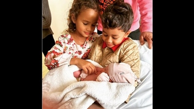 Chrissy Teigen and John Legend welcome their newborn. (Instagram/@chrissyteigen) Chrissy Teigen and John Legend welcome their newborn. (Instagram/@chrissyteigen)