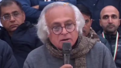 Congress MP and general secretary Jairam Ramesh hit out at the Bharatiya Janata Party (BJP) and Rashtriya Swayamsevak Sangh (RSS) during a media address on Friday (Twitter Photo)