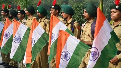 It is advised that the National Flag made of paper should be waved by the public on occasions of important national, cultural and sports events. (AFP) It is advised that the National Flag made of paper should be waved by the public on occasions of important national, cultural and sports events. (AFP)
