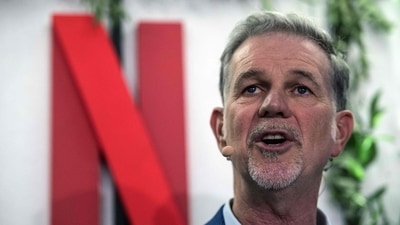 Netflix co-founder and director Reed Hastings. (AFP) Netflix co-founder and director Reed Hastings. (AFP)