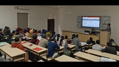 Principals and delegates of all the colleges of state at SCD college attended workshop on centralised admissions portal in Ludhiana on Friday. (HT Photo) Principals and delegates of all the colleges of state at SCD college attended workshop on centralised admissions portal in Ludhiana on Friday. (HT Photo)