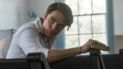 Robert Pattinson in a still from the film The Devil All the Time. (Glen Wilson/Netflix)