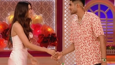 Sonam Bajwa with Shubman Gill. Sonam Bajwa with Shubman Gill.
