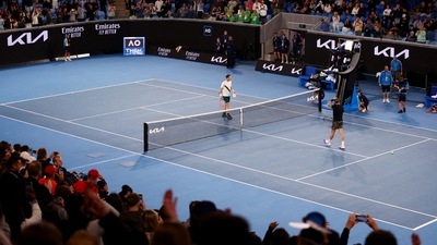 Australian Open - General view during the second round match between Australia's Thanasi Kokkinakis and Britain's Andy Murray REUTERS/Carl Recine (REUTERS)