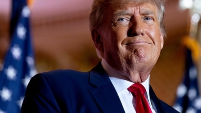 Trump had sought $70 million in damages. (File) Trump had sought $70 million in damages. (File)
