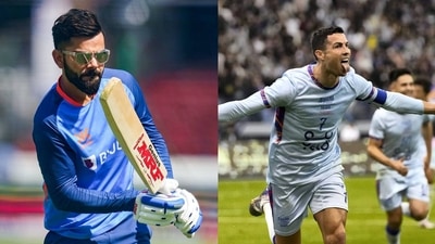 Virat Kohli has made no secret of his admiration of Cristiano Ronaldo Virat Kohli has made no secret of his admiration of Cristiano Ronaldo
