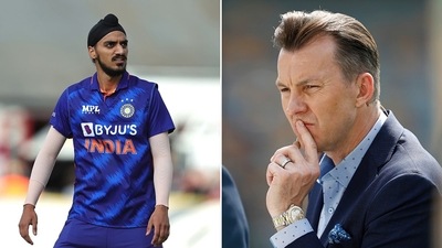Arshdeep Singh; Brett Lee (Getty Images) Arshdeep Singh; Brett Lee (Getty Images)