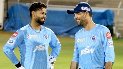 Ricky Ponting wants to have Rishabh Pant come to Delhi Capitals during the IPL 2023 provided his body allows him (Delhi Capitals/IPL)